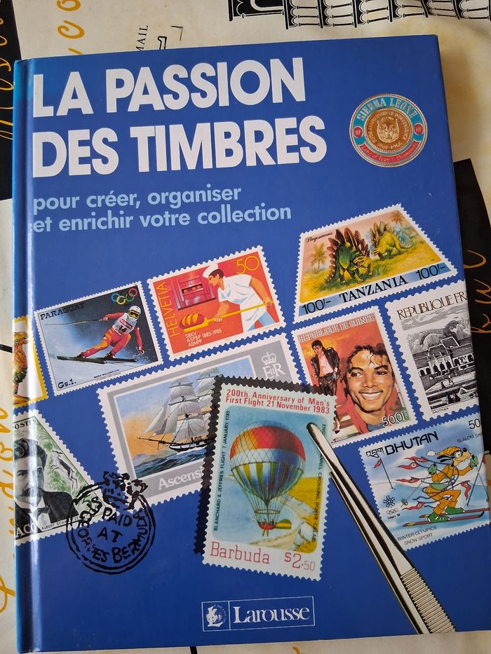 Livre la passion des timbres