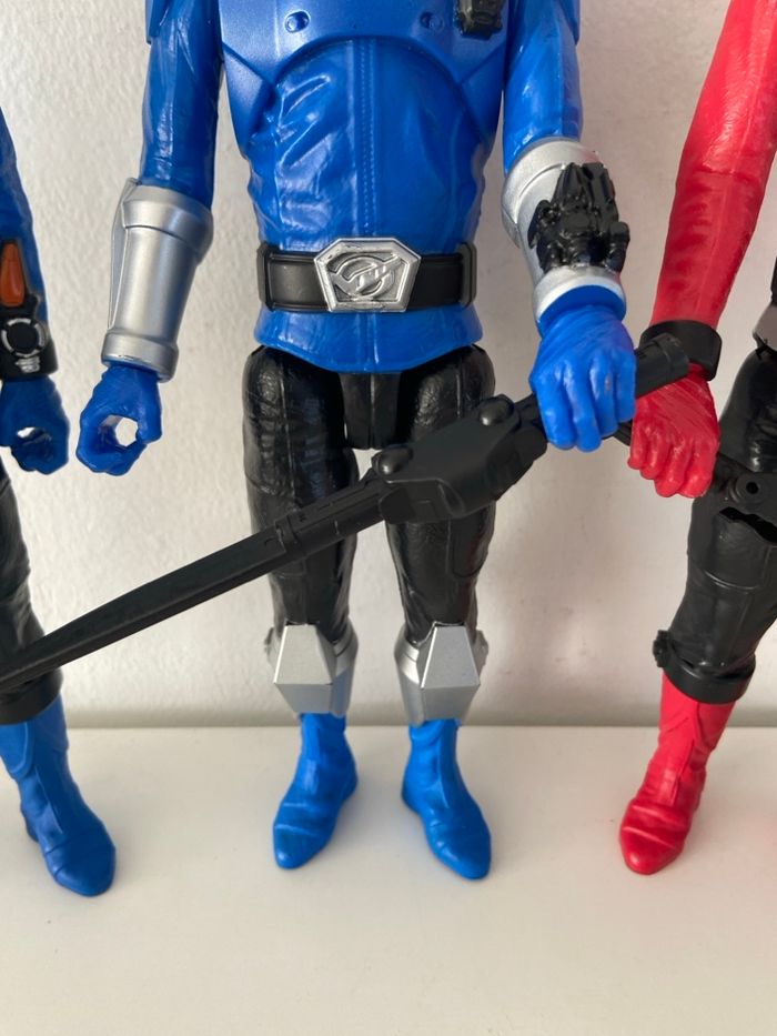 Lot 3 Figurines Power Rangers Beast Morphers - Hasbro - photo numéro 5