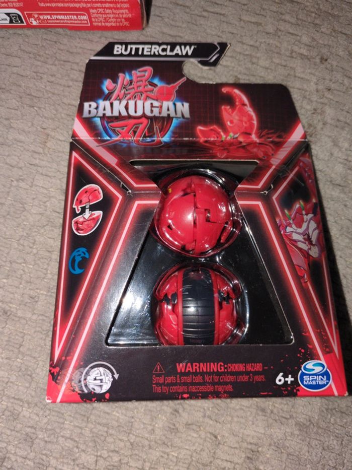 Lot de 3 boîtes de figurines Bakugan - photo numéro 2