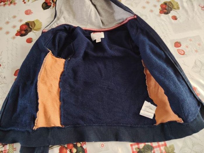 Gilet bleu orange OKAIDI (5 ans) - photo numéro 4
