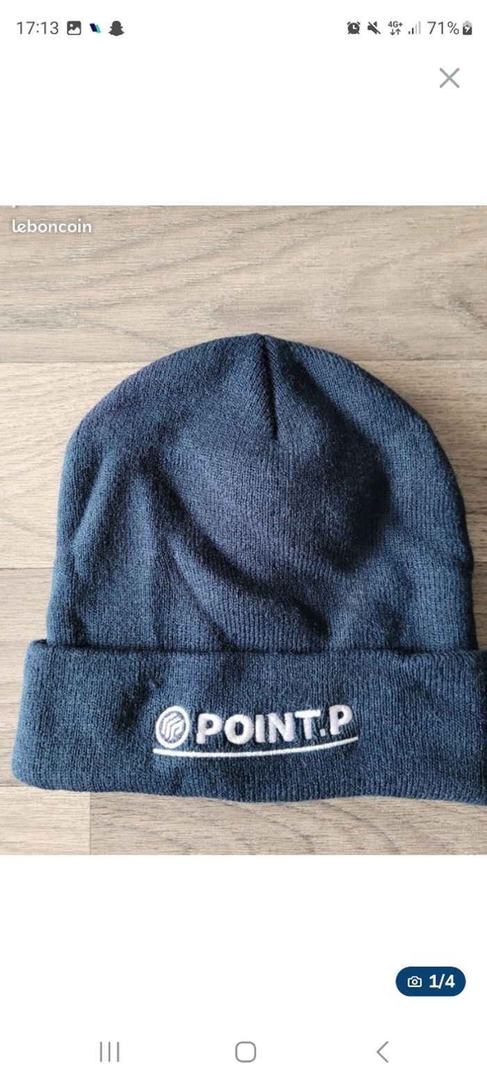 Bonnet homme Point P-Taille unique