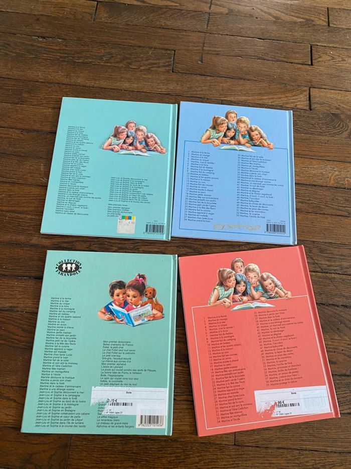 Lot 4 livres martine - photo numéro 2