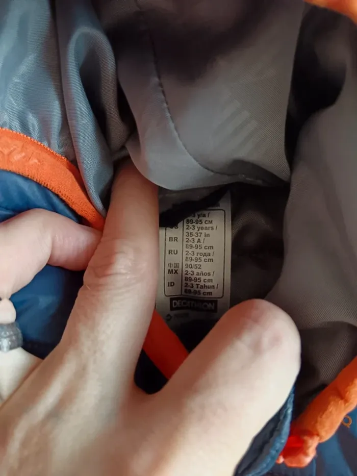 Parka moltoner garçon 2ans peu servir pour jouer dehors - photo numéro 2