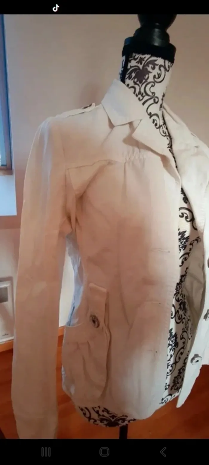 Veste imitation jeans - photo numéro 3