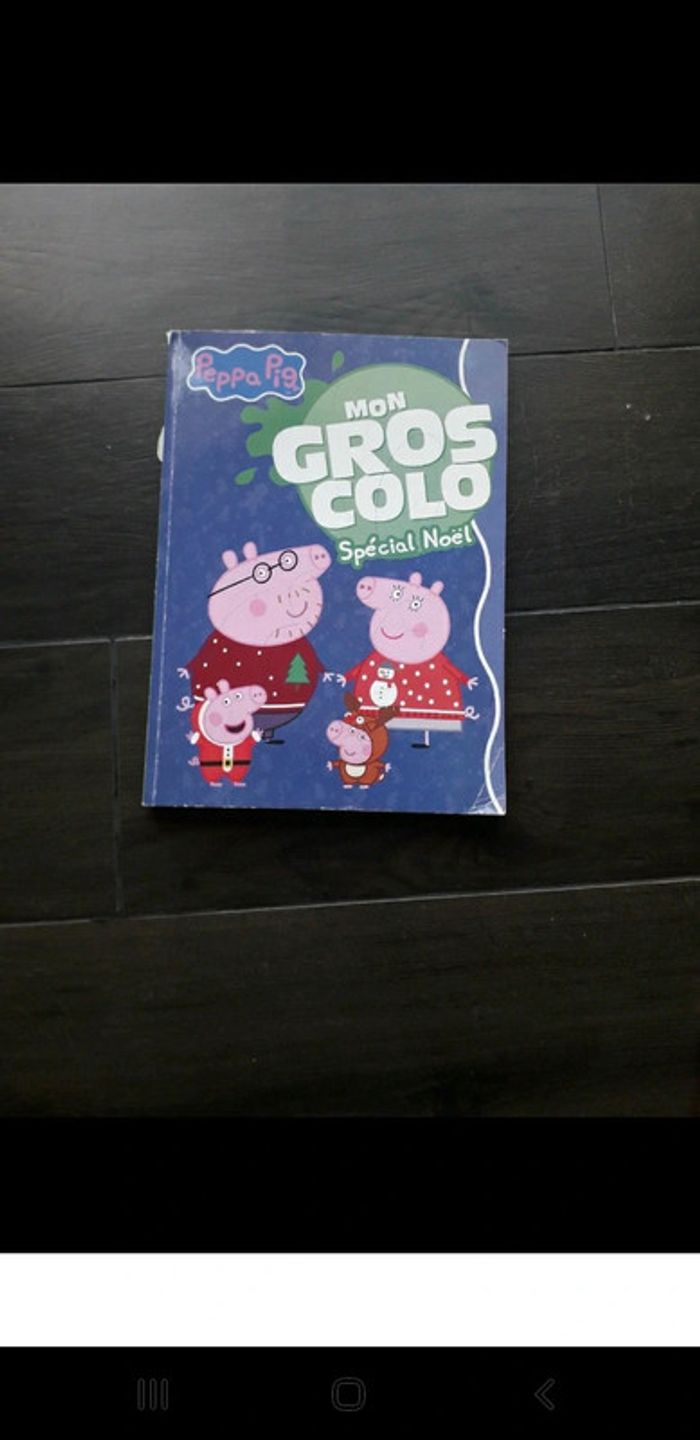 Cahier de coloriage Peppa Pig