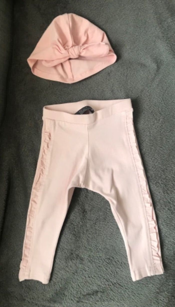 Ensemble legging Primark et bonnet zeeman