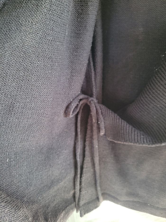 Gilet noir caché cœur - photo numéro 4