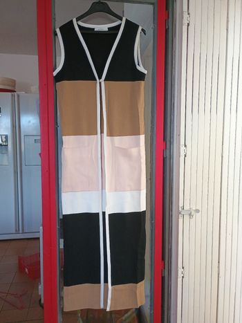 Magnifique robe manteau Paco Rabanne