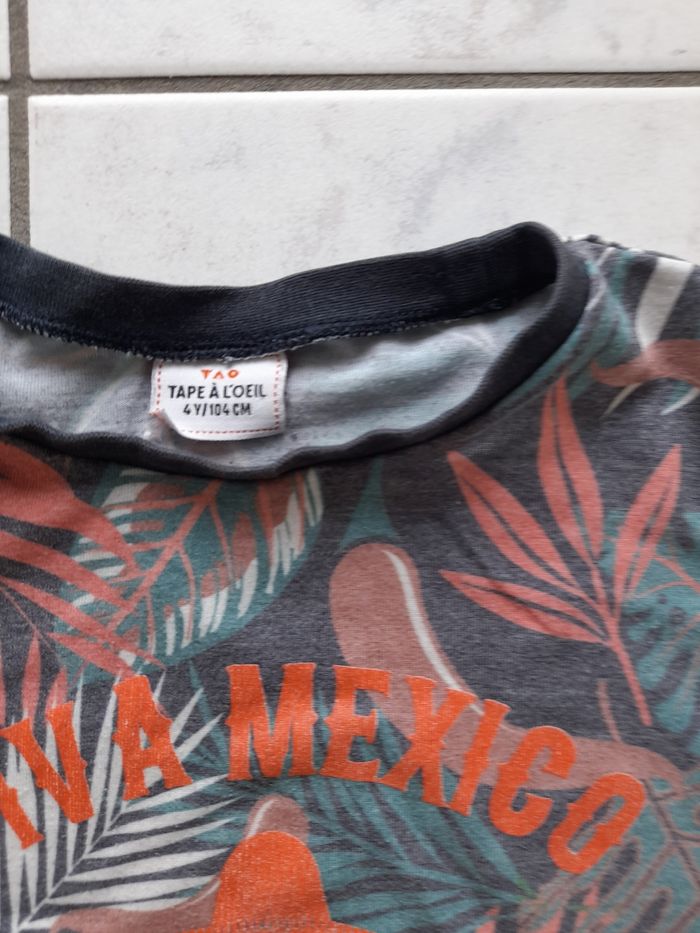 T-shirt manche 4 ans - photo numéro 2