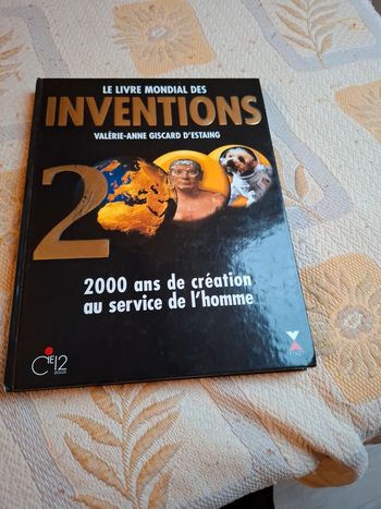 Magnifique livre sur les inventions neuf