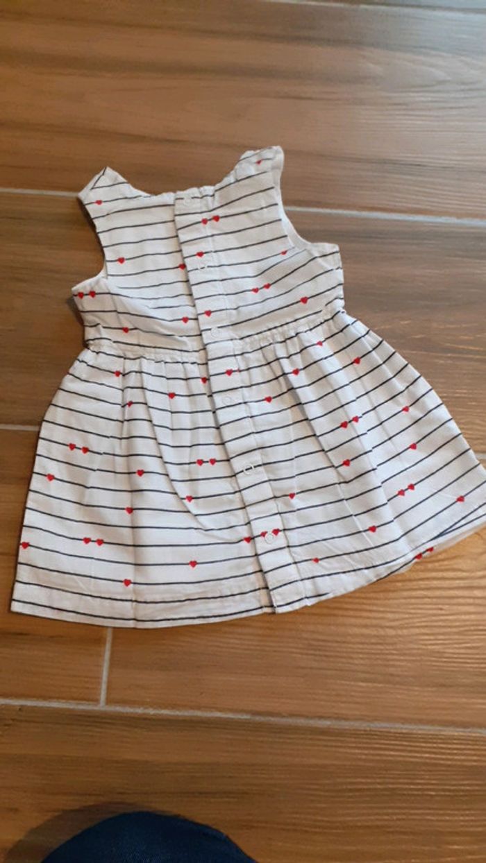 Robe rayures et cœurs - photo numéro 2