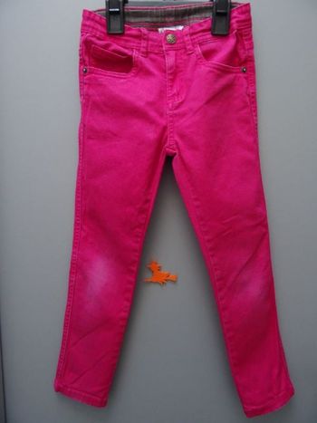 pantalon rose vif