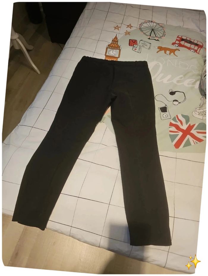 Pantalon classique coupe carotte zara xl noir - photo numéro 5