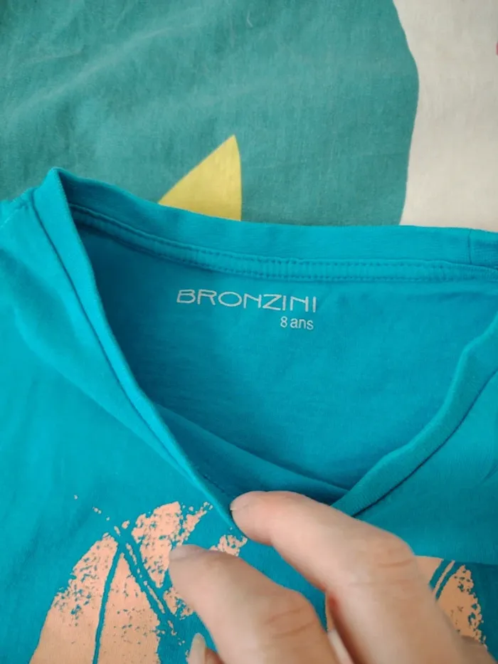 T shirt manches courtes Bronzini - photo numéro 3