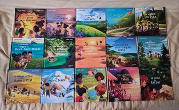 Lot 15 livres "les merveilles de France"