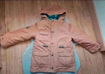 Manteau à capuche 3 en 1 beige Sergent Major 4 ans