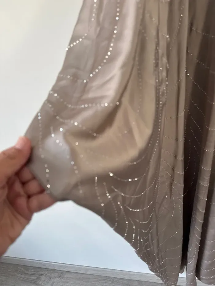 👗 Abaya strass longue manche courte - neuf avec étiquette - new collection- taille unique - photo numéro 6