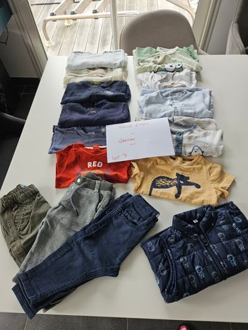 Lot vetement y 6 mois garçon 