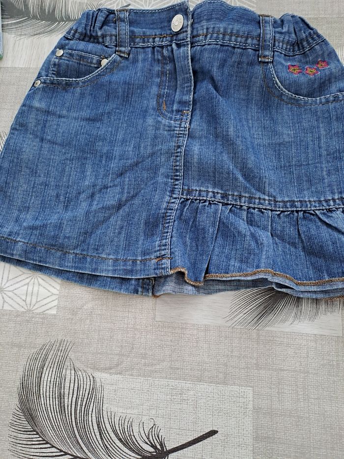 Jupe jean fille - photo numéro 2