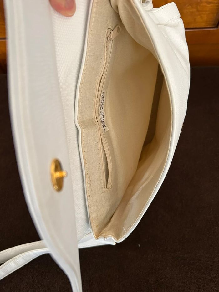 Sac bandoulière blanc - photo numéro 5