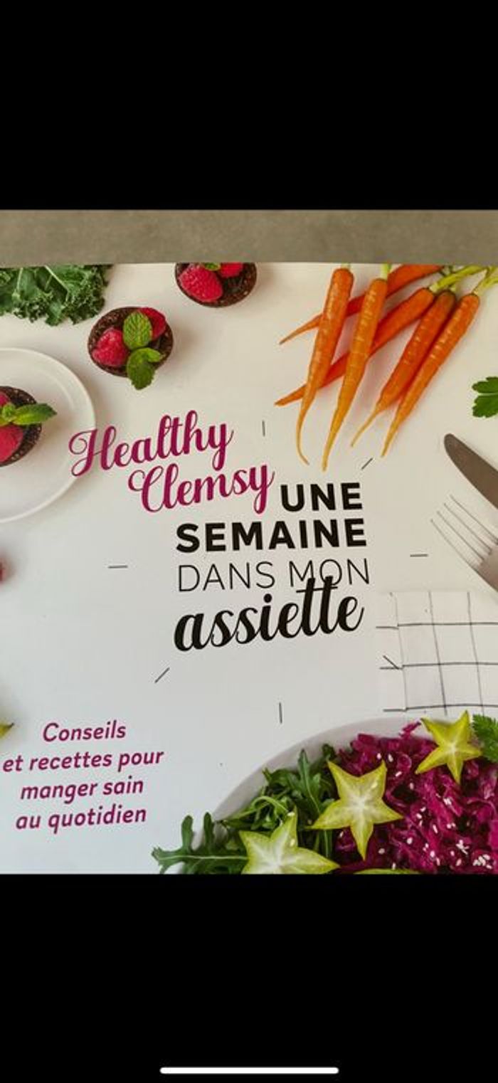 Livre de recettes légères Une semaine dans mon assiette - photo numéro 3