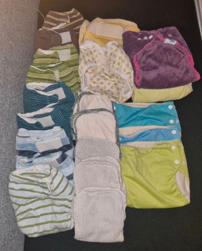 Gros lot de couches lavables