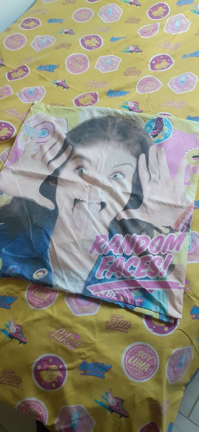 Parure de lit luna (housse de couette et taie) - photo numéro 7