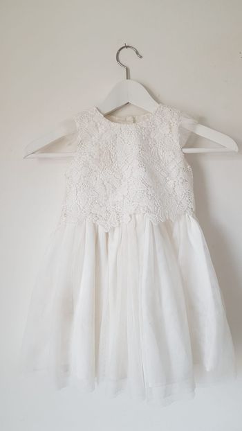 Robe de fête cérémonie blanche