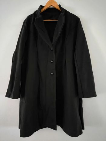 Manteau noir taille xl 42 neuf