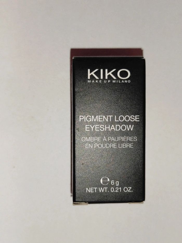 Ombre à paupière en poudre libre - Pigment loose eyeshadow Kiko - photo numéro 4