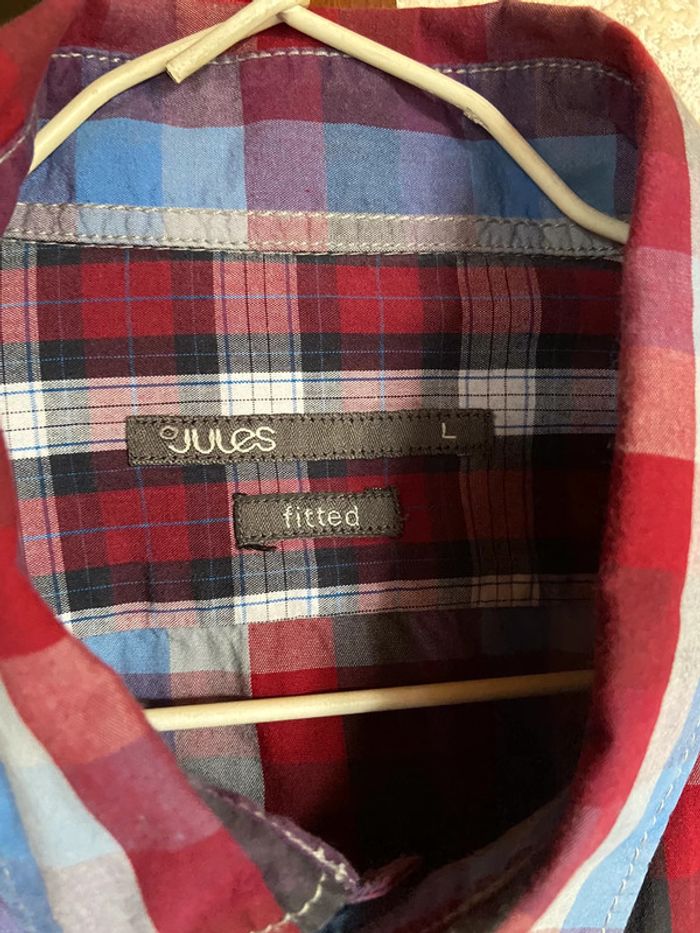 Chemise à carreaux Jules - photo numéro 2