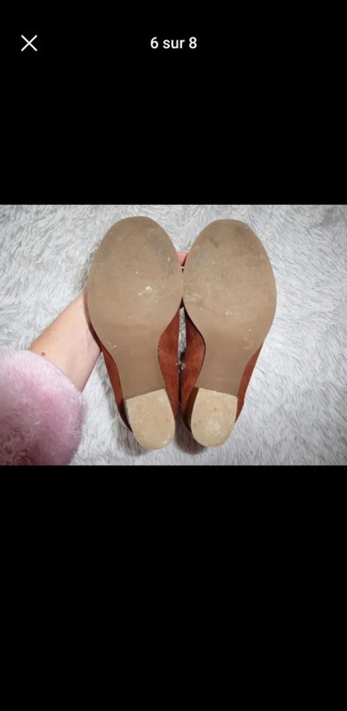 Botine marron. - photo numéro 3