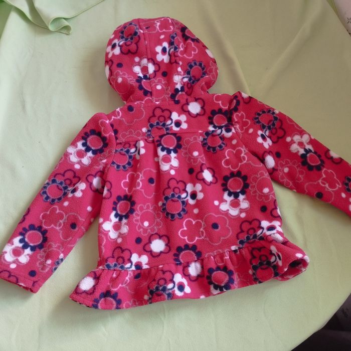 Veste manteau à capuche polaire bébé 18mois - photo numéro 5