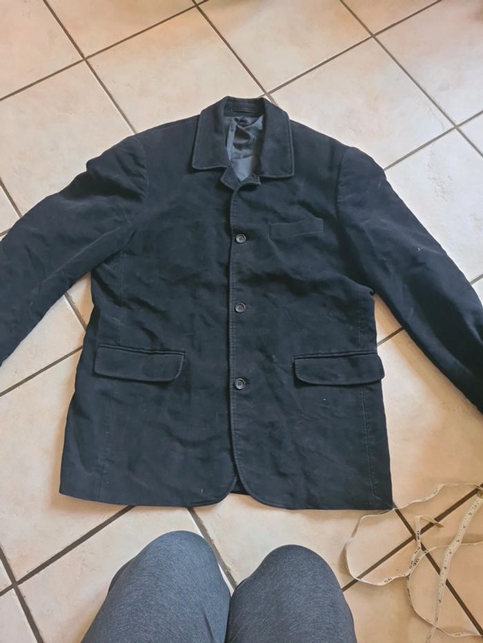 Veste noire type costume 54 xl