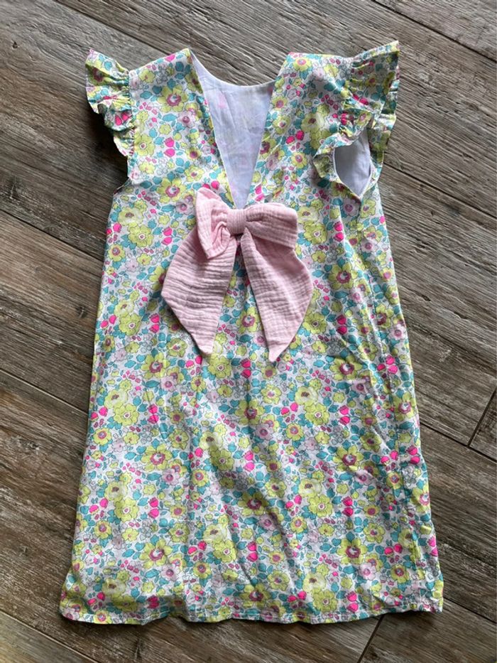 Robe créatrice en Liberty - photo numéro 2