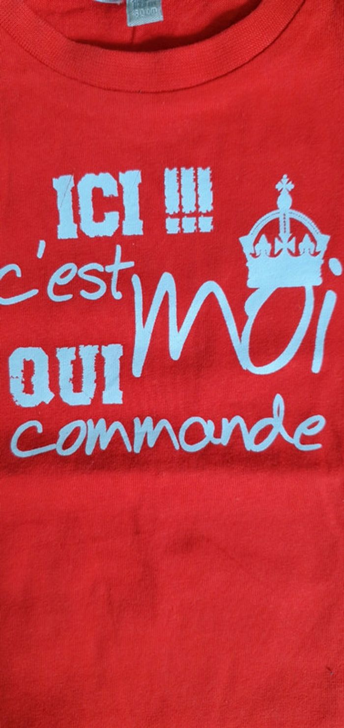Tee-shirt manches courtes grain de blé 18 mois - photo numéro 3