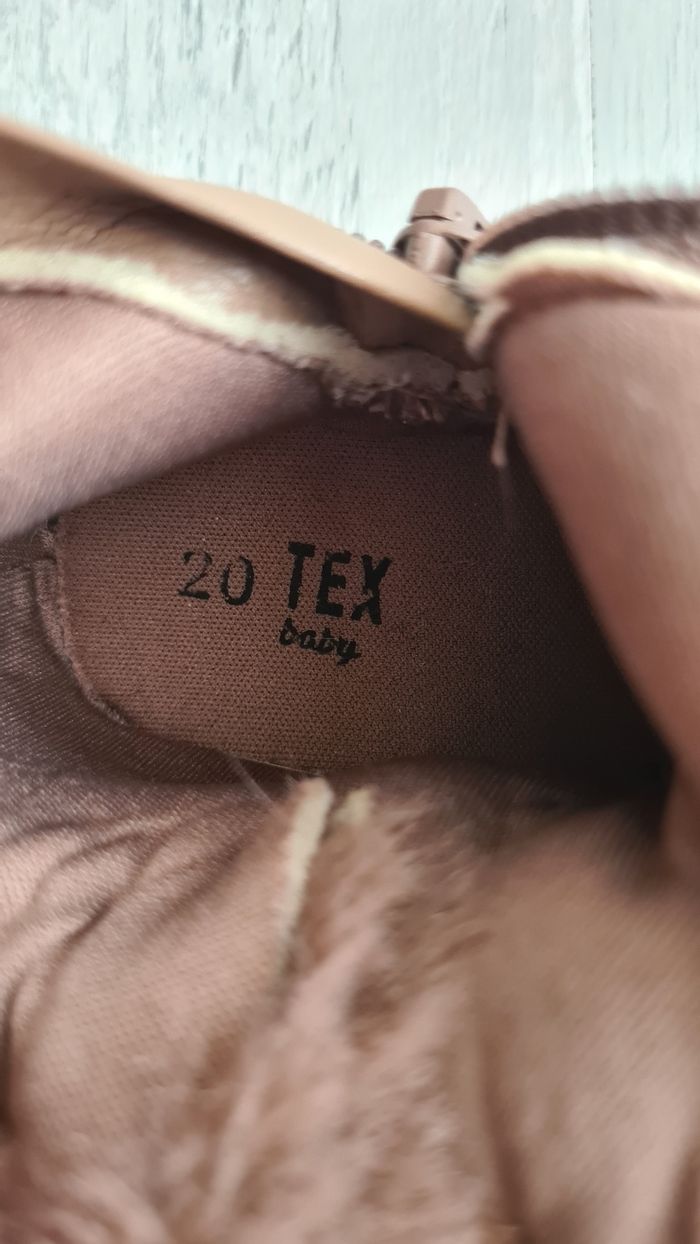 Bottes marron taille 20 - photo numéro 4