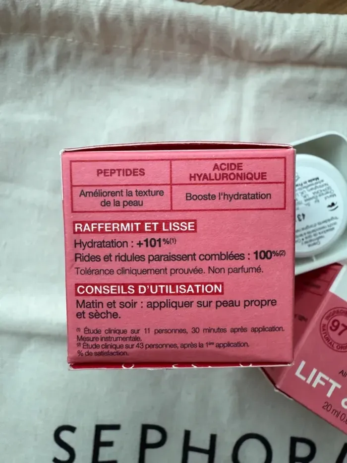 Sephora lift & firm crème yeux - photo numéro 4