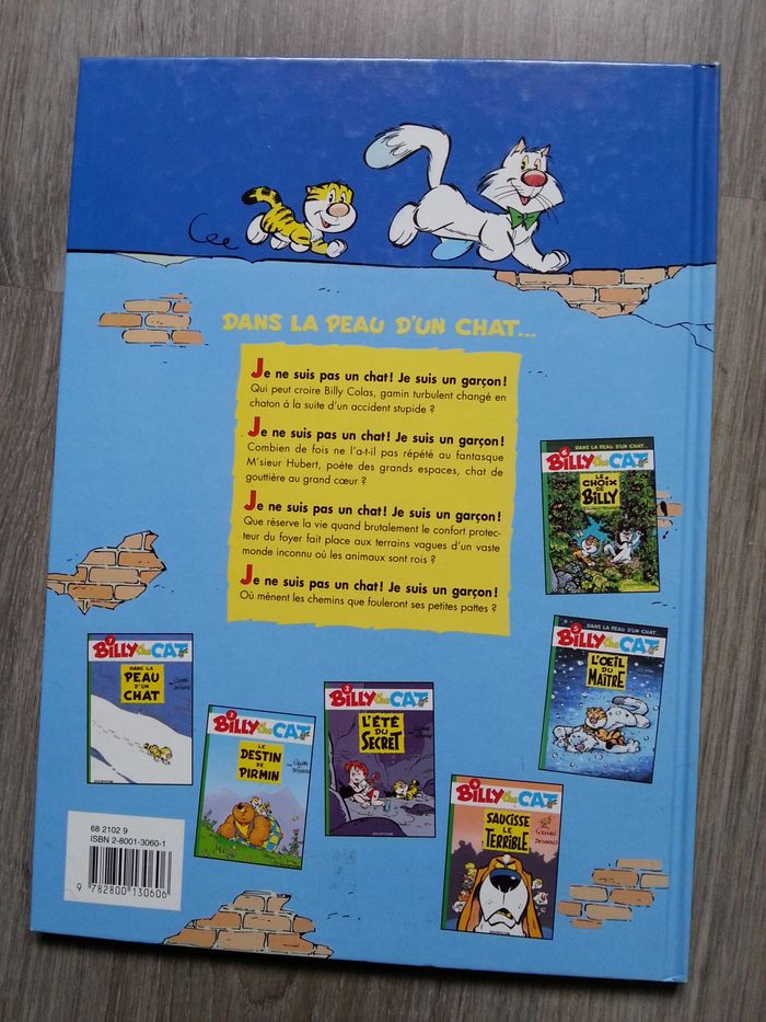Livre/BD Billy the cat - N°3 L'été du secret - NEUF - photo numéro 3