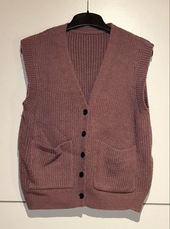 Gilet sans manches mauve – Taille unique