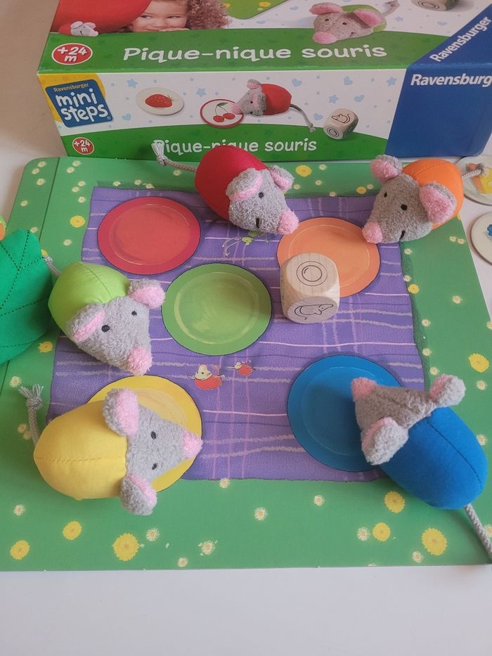 Jeu pique-nique souris - photo numéro 2