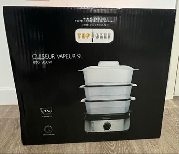 Cuiseur vapeur de marque top chef 