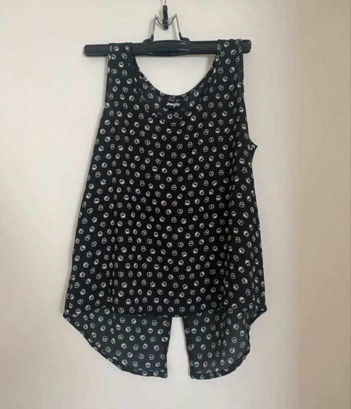 Blouse noire Jennyfer XS