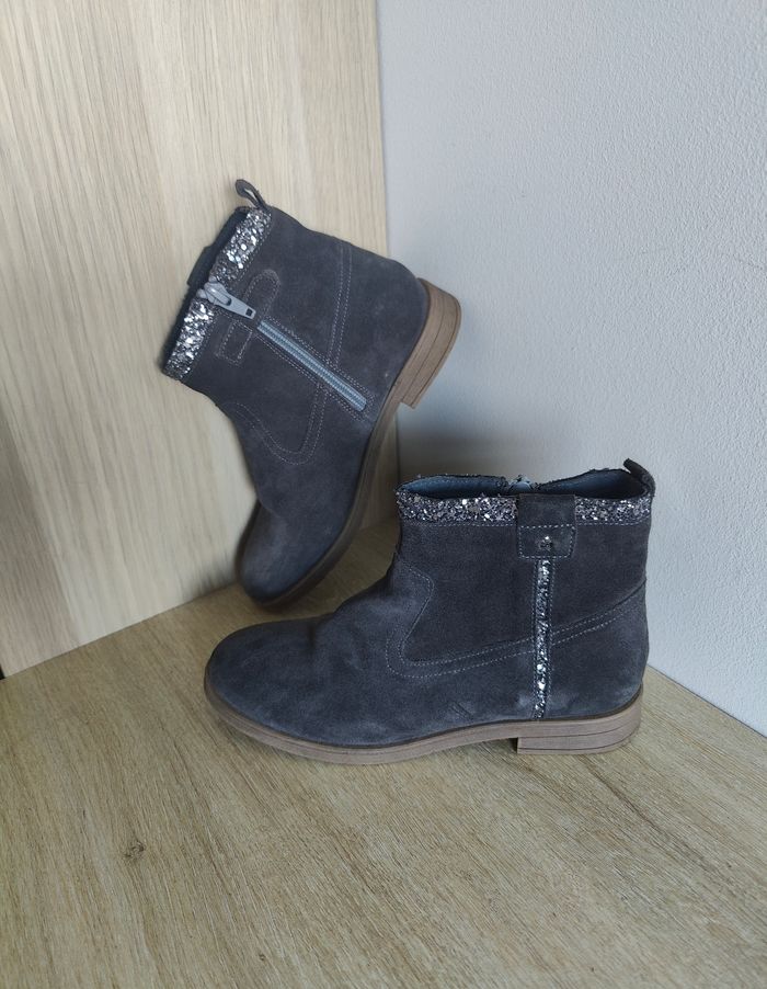 Bottines grises