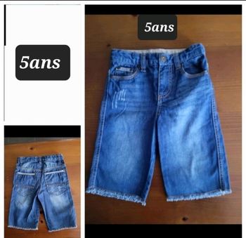 1 bermuda  en jean