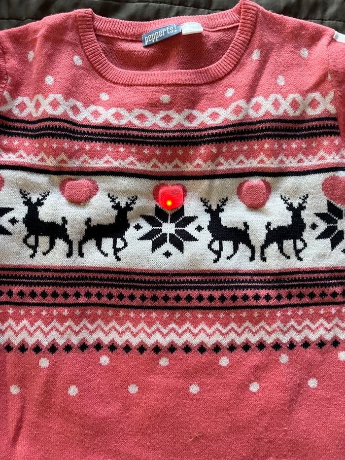 Pull de Noël lumineux fille 12-24 ans - photo numéro 5