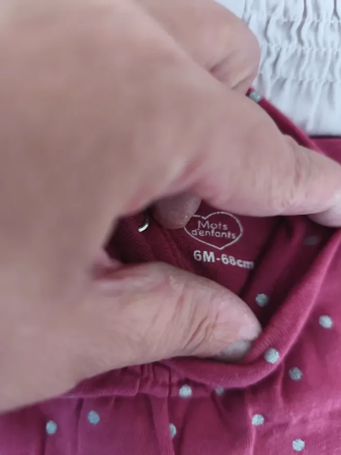 Lot de 3 sous pull taille 6 mois - photo numéro 2