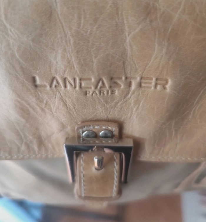 Sac Lancaster cuir et toile - photo numéro 3