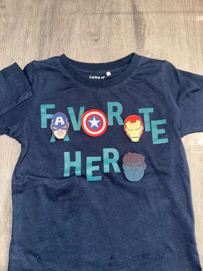 T-shirt manche longue Marvel - photo numéro 2