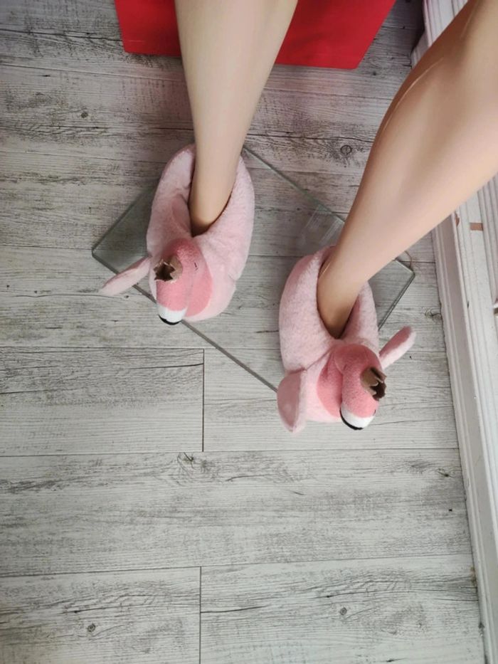 Les chaussons de Patoche flamand rose - photo numéro 3